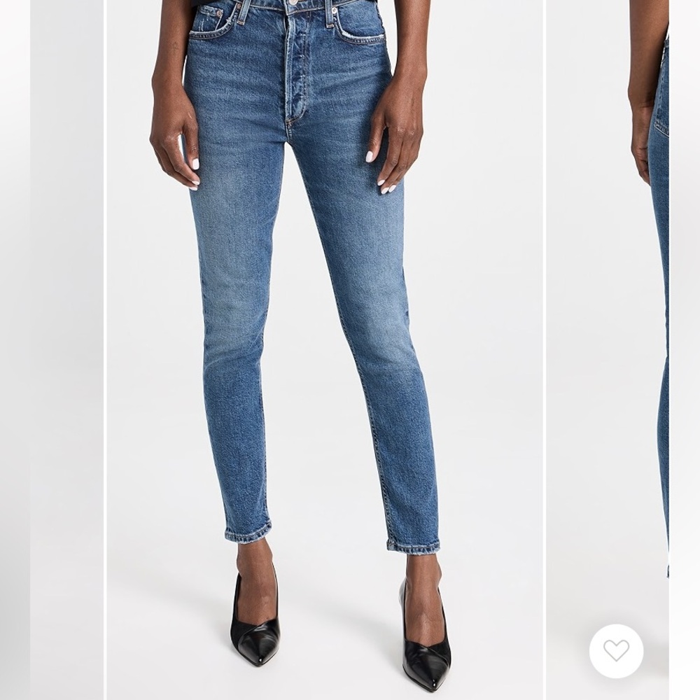 Agolde Nico High Rise Slim Fit Jeans